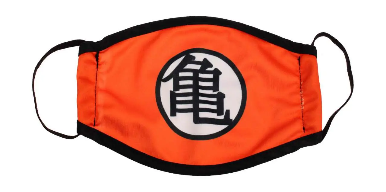 Masque Dragon Ball kame symbol face